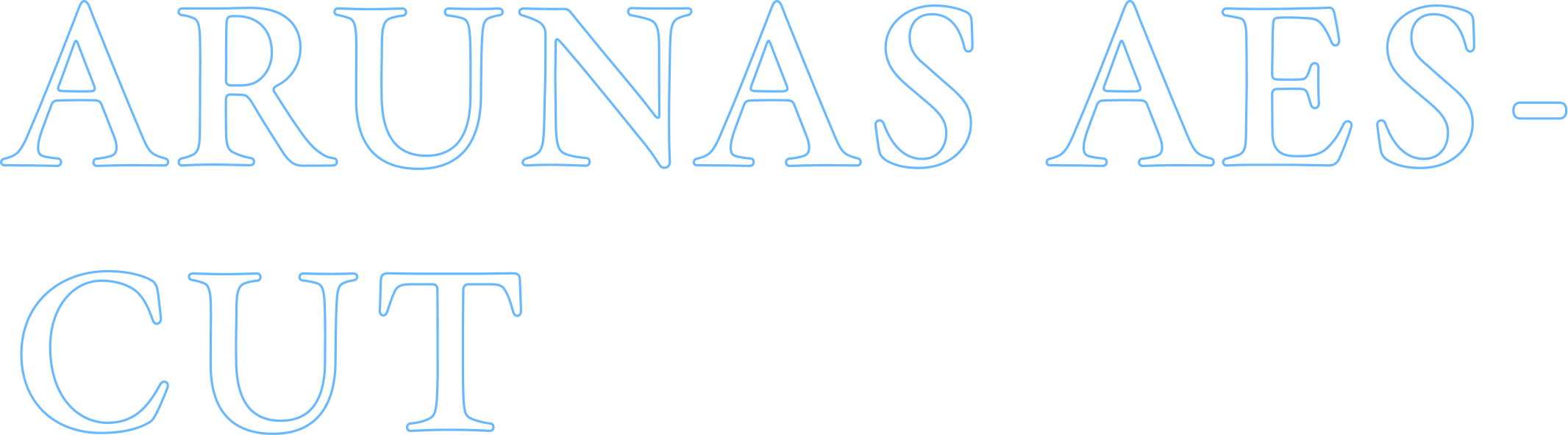 ARUNAS AES-CUT